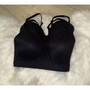 2 Soma Enbliss Wireless Bras Lined Womens 32D Black